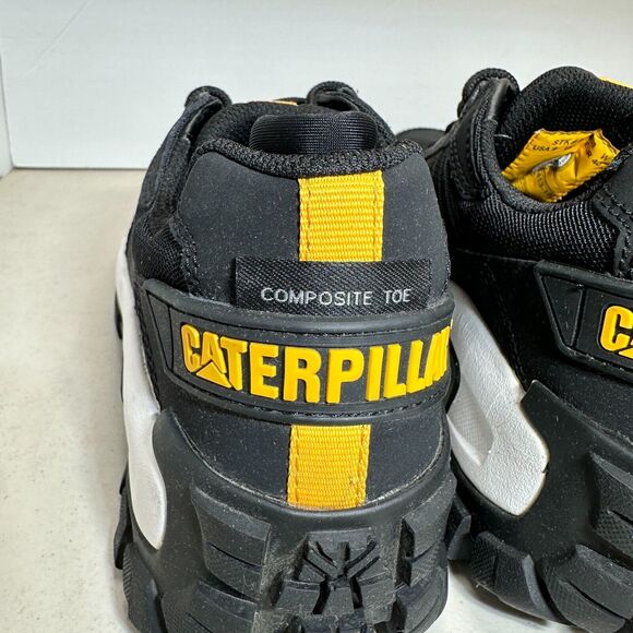 New Caterpillar Composite Toe Invader Sneakers Black Women's 9B NWOB CT T1455 - Picture 7 of 12